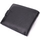 Горизонтальное портмоне для мужчин из натуральной кожи ST Leather 186531 Черный - формат названия товара.