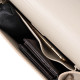 Кожаная женская сумка GRANDE PELLE 184141 Бежевый