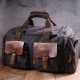 Большая дорожная сумка текстильная 185191 Vintage Черная