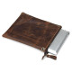 Кожаная мужская сумка Vintage 180401 коричневая