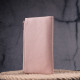 Вместительный женский кошелек из натуральной кожи KARYA 185141 Розовый