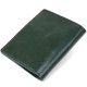 Кожаное портмоне Shvigel зеленый (184421)