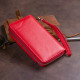 Кошелек зі шкіри на защільці ST Leather 183581 Червоний