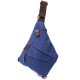Модная мужская сумка через плечо из текстиля Vintage 186181 Синий