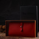 Вертикальное тонкое портмоне для женщин из натуральной кожи Tony Bellucci 185881 Красный
