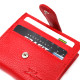 Яркий женский бумажник из натуральной кожи KARYA 184701 Красный
