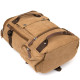 Рюкзак текстильный дорожный унисекс с ручками Vintage 183891 Песочный