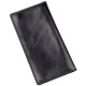 Бумажник мужской вертикальный из кожи алькор SHVIGEL 183031 Черный