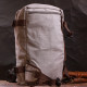 Рюкзак-трансформер в стиле милитари из плотного текстиля Vintage 186141 Серый