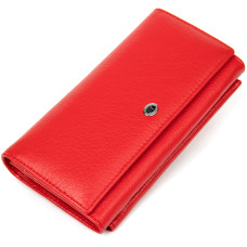 Классический женский кошелек ST Leather 183921 Красный