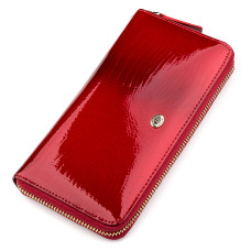Кошелек женский ST Leather 181721 (S181721A) на молниях Красный