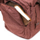 Дорожная сумка текстильная Vintage 183181 Коричневая