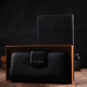 Кожаный женский кошелек с блоком для карт и документов Tony Bellucci 185801 Черный