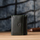 Женский миниатюрный кошелек из натуральной кожи ST Leather 23083 Зеленый