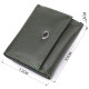 Женский миниатюрный кошелек из натуральной кожи ST Leather 23083 Зеленый