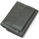 Женский миниатюрный кошелек из натуральной кожи ST Leather 23083 Зеленый