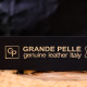 Превосходный ремень для мужчин из натуральной кожи Grande Pelle 21469 Синий