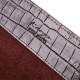 Мужская обложка на паспорт из фактурной кожи под рептилию KARYA 184682 Коричневый