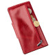 Бумажник женский вертикальный на двух кнопках SHVIGEL 183012 Красный