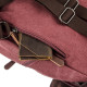 Компактный женский текстильный рюкзак Vintage 183202 Малиновый