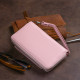 Кошелек зі шкіри на защіпці ST Leather 183582 Рожевий