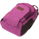 Модный рюкзак из полиэстера с большим количеством карманов Vintage 186132 Фиолетовый