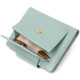 Стильный женский кошелек из натуральной кожи Tony Bellucci 185832 Серо-зеленый