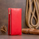Вертикальный кошелек на кнопке женский ST Leather 183442 Красный