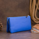 Вместительный клатч из двух частей женский ST Leather 183492 Синий