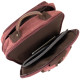 Рюкзак текстильный дорожный унисекс на два отделения Vintage 183842 Малиновый