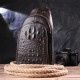 Сумка слінг чоловіча з натуральної фактурної шкіри 185252 Vintage Коричневий