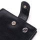Надійний чоловічий гаманець із натуральної гладкої шкіри ST Leather 185062 Чорний