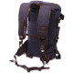 Большой рюкзак-трансформер в стиле милитари из плотного текстиля Vintage 186142 Черный