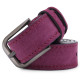 Красивый замшевый ремень для женщин Vintage 184222 Фиолетовый