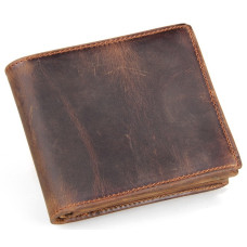 Мужской кошелек Vintage 180642 в винтажном стиле, коричневый (180642)