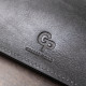 Портмоне унисекс стильное GRANDE PELLE 184132 черный