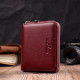 Практичний гаманець для жінок із натуральної шкіри ST Leather 186522 Бордовий
