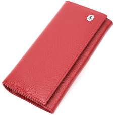Стильный и женственный кошелек из натуральной кожи ST Leather 186122 Бордовый