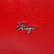 Привлекательная женская сумка KARYA 184622 кожаная Красный