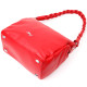 Привлекательная женская сумка KARYA 184622 кожаная Красный