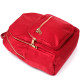 Рюкзак женский нейлоновый Vintage 182522 Красный