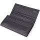 Женский вертикальный кошелек из натуральной кожи ST Leather 23084 Черный