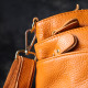 Невелика жіноча сумка з натуральної шкіри sale_15124 Vintage Рудий