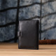 Вместительная обложка на документы унисекс из натуральной кожи ST Leather 23116 Черный