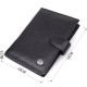 Вместительная обложка на документы унисекс из натуральной кожи ST Leather 23116 Черный
