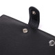Вместительная обложка на документы унисекс из натуральной кожи ST Leather 23116 Черный
