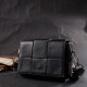 Класична вечірня сумка для жінок з палітурками з натуральної шкіри Vintage 186283 Чорна