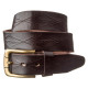 Ремень кожаный Vintage 183143 Темно-коричневый