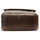 Вертикальная сумка мужская Vintage 182523 Коричневая