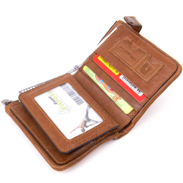 Портмоне унісекс Vintage 183723 Руде